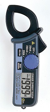 KEW 2431 Цифровые токоизмерительные клещи для измерения тока утечки (24 мм)