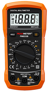 PM8233B Мультиметр PeakMeter цифровой