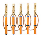 ЗПЛ-1-5/5-16 без спуска (S=16 мм) Заземление переносное для ВЛ до 1 кВ (фазный зажим ФЗ-1 «Прищепка»)