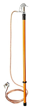 ЗПЛ-10-1/1-95  (S=95 мм) Заземление переносное для ВЛ до 10 кВ (фазный зажим ФЗ-3)