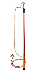 ЗПЛ-35-1/1-35 (S=35 мм) Заземление переносное для ВЛ до 35 кВ (фазный зажим ФЗ-3 винтовой)