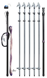 КШЗ-1 S=16 Заземление со штангами для наложения с земли