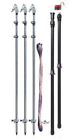 КШЗ 6-10 S-25 Заземление со штангами для наложения с земли