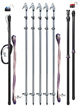 КШЗ 1-10 S-25 (КШЗ 6-10+ доп. комплект к КШЗ 6-10 на 1кВ ) Заземление со штангами для наложения с земли