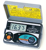 KEW 4105A Цифровой измеритель сопротивления заземления