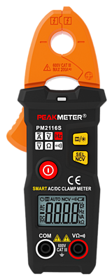 PM2016S Smart мини AC/DC  Токовые клещи PeakMeter